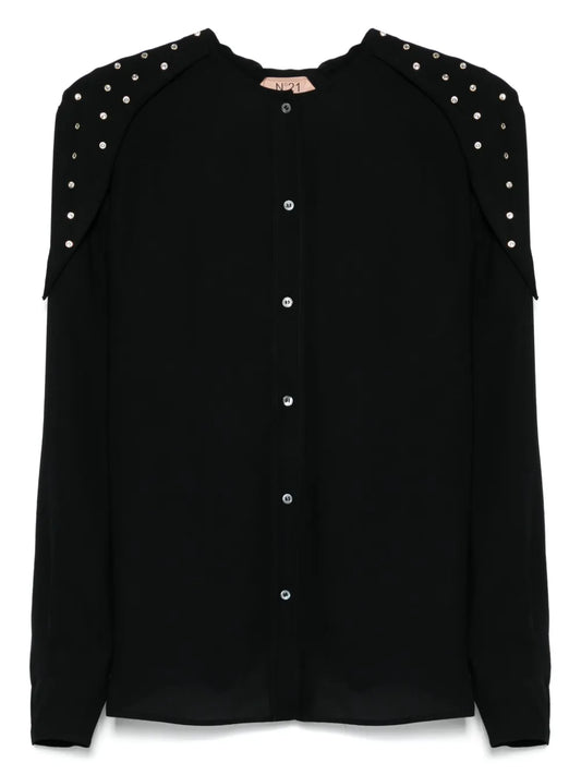 Collarless Shirt