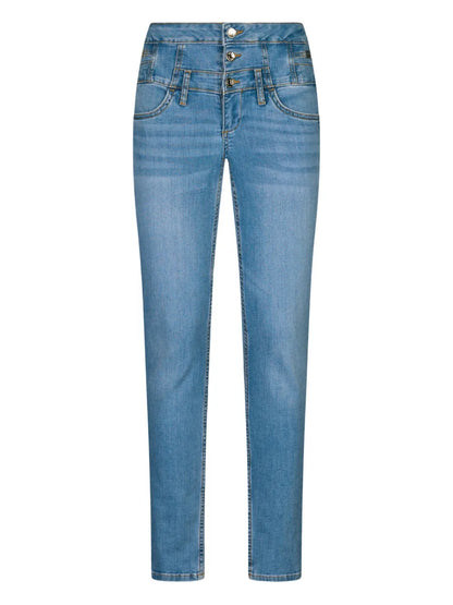 High-Waist Skinny-Cut Jeans