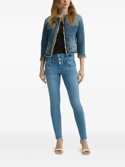 High-Waist Skinny-Cut Jeans
