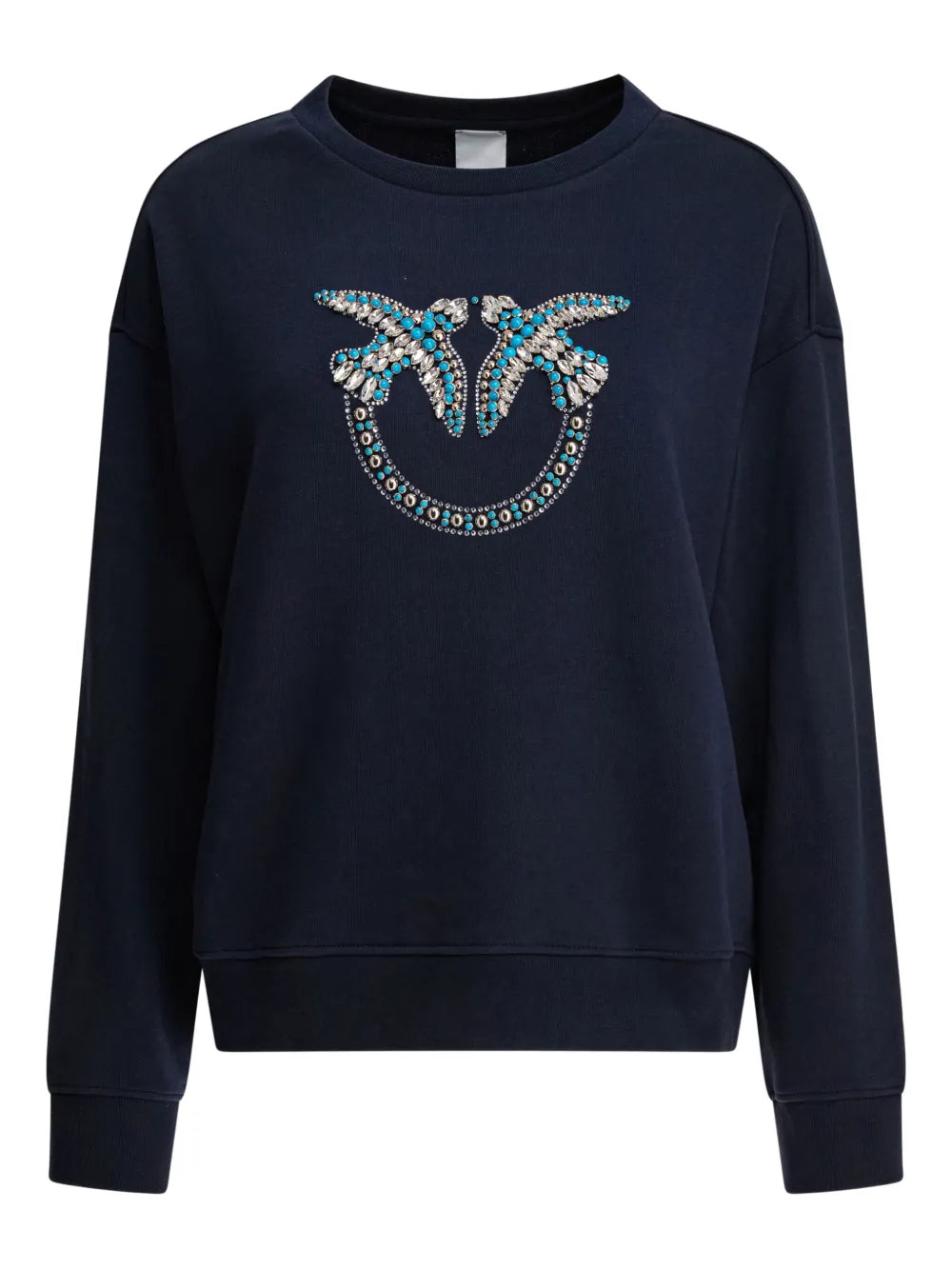 Beaded-Motif Sweatshirt