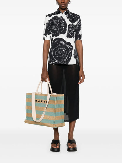 Floral-Print Shirt