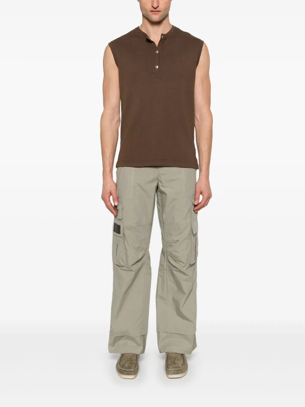 Henley Tank Top