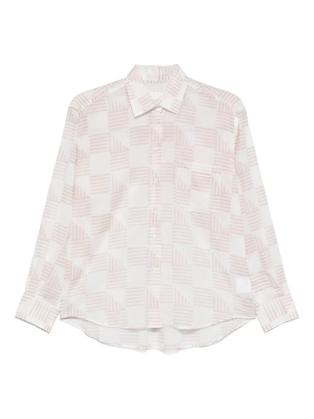 Geometric-Pattern Shirt