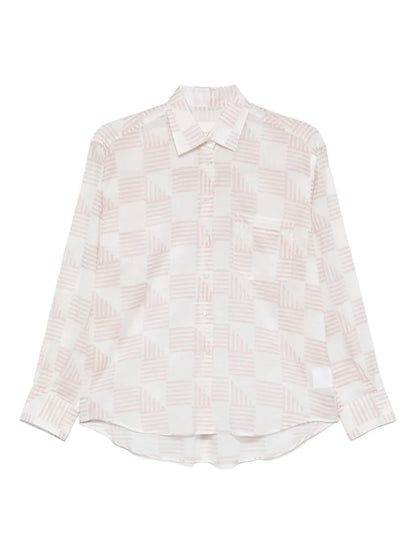 Geometric-Pattern Shirt