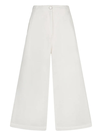 Cropped Palazzo Trousers