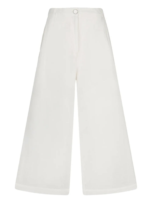 Cropped Palazzo Trousers