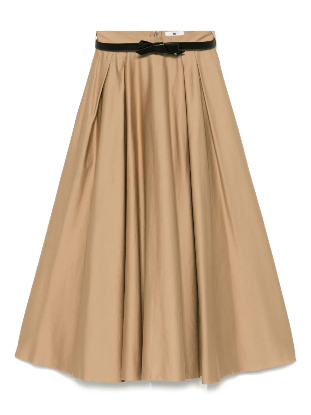 Belted Midi Skirt