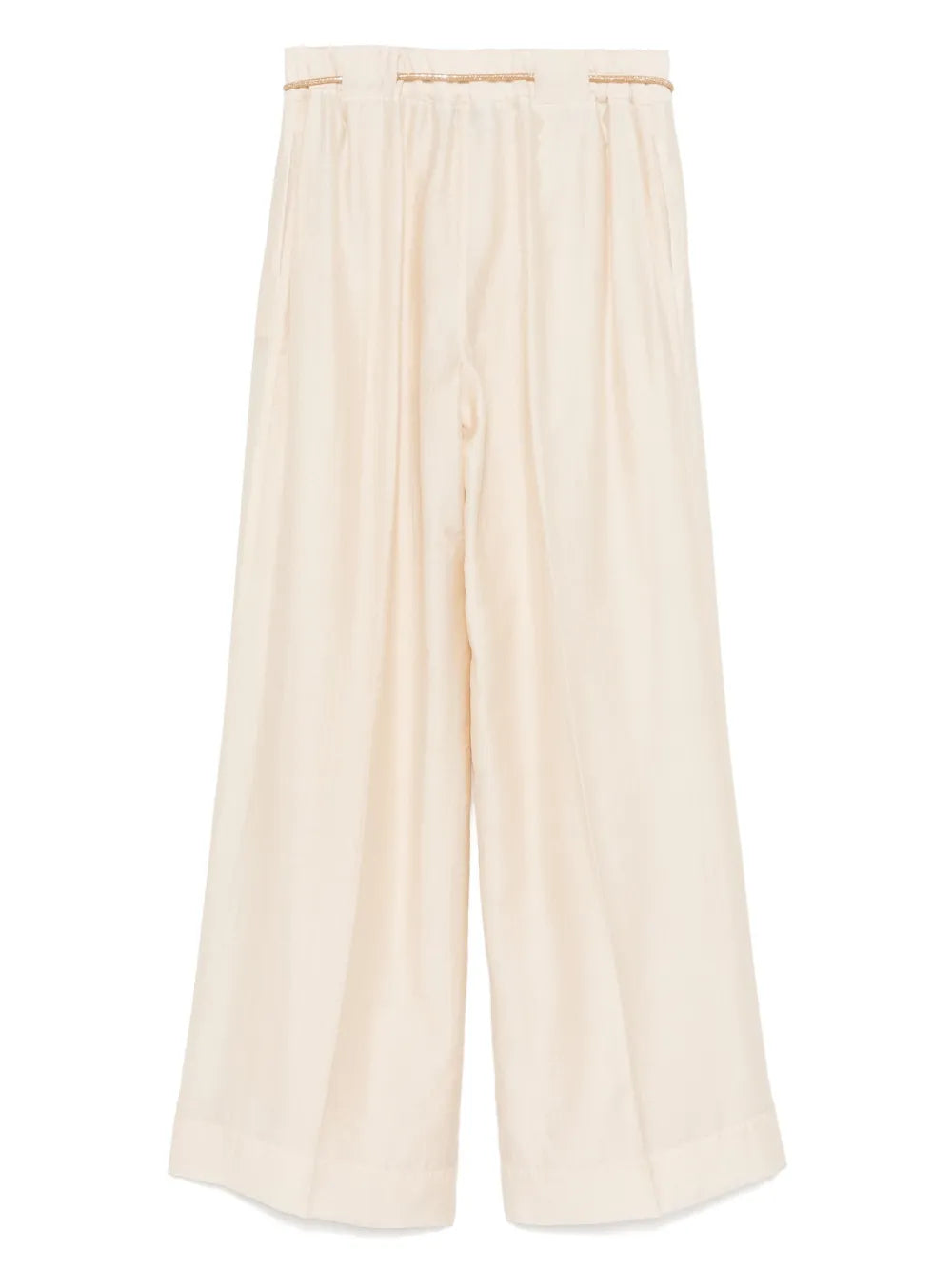Belted Palazzo Trousers