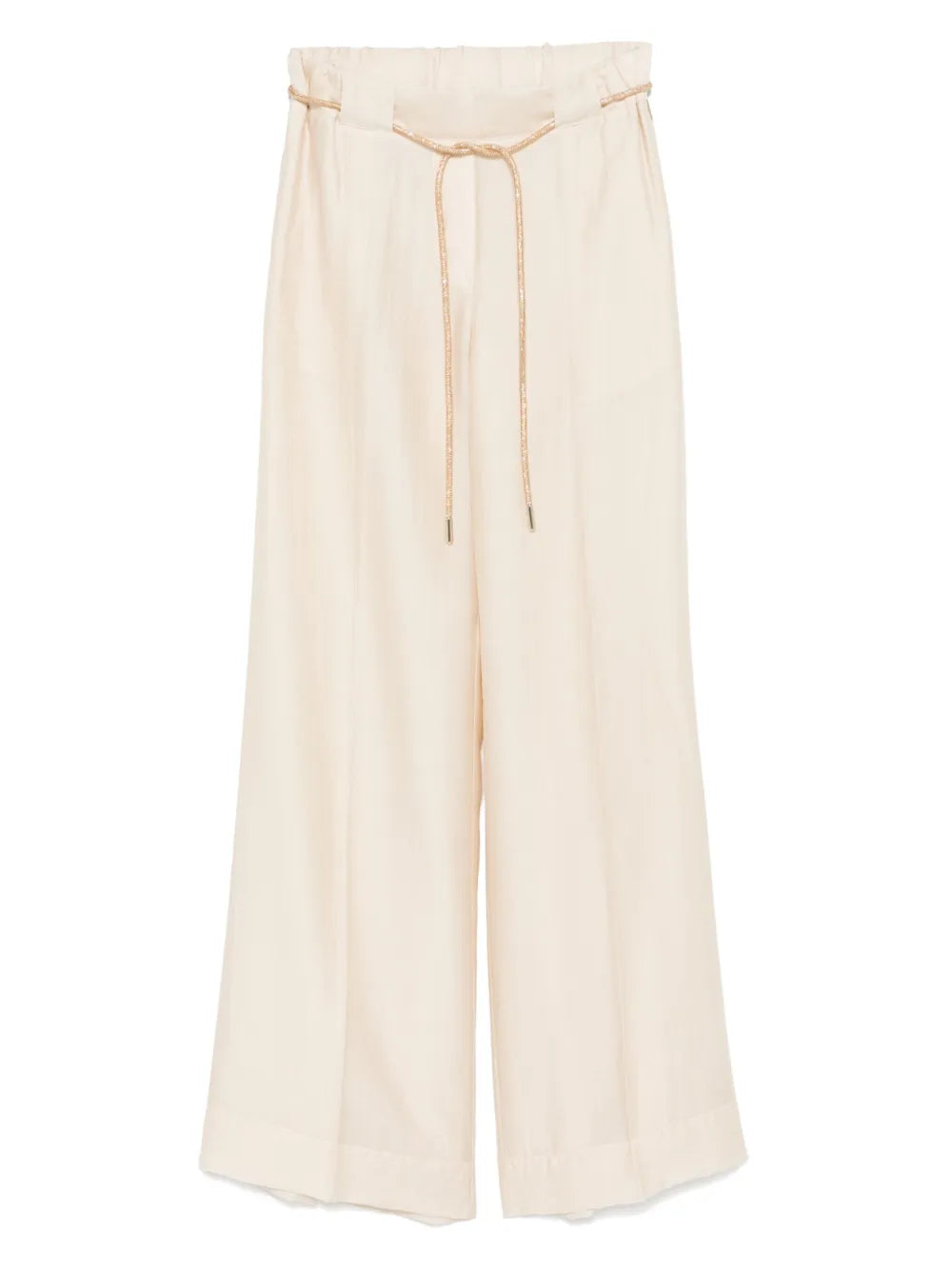 Belted Palazzo Trousers