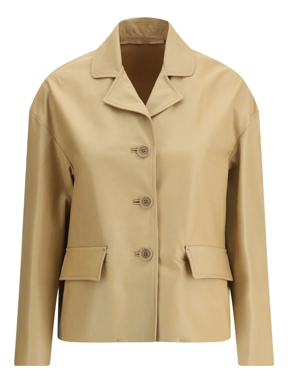 Leather Blazer