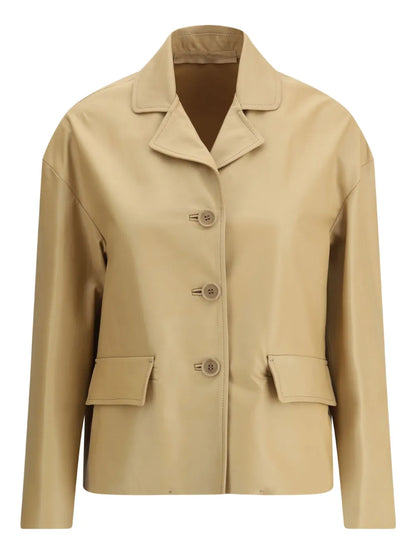 Leather Blazer