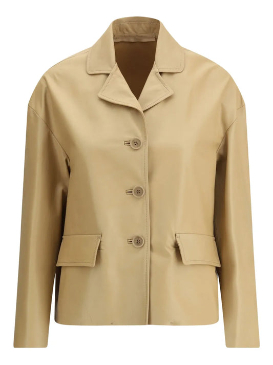 Leather Blazer