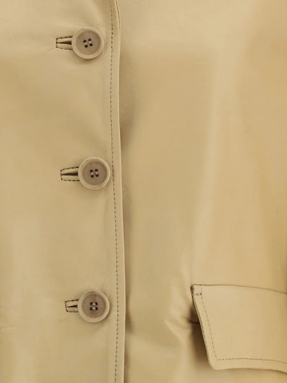 Leather Blazer