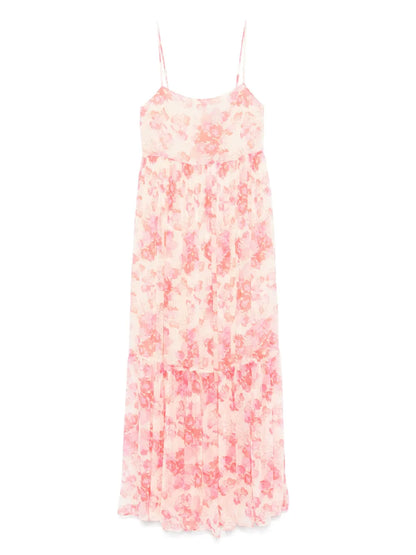 Floral-Print Maxi Dress