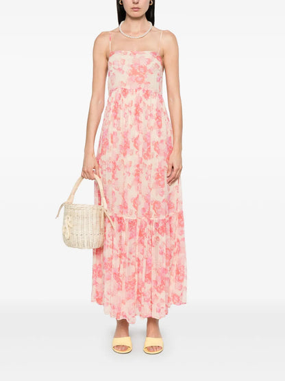Floral-Print Maxi Dress