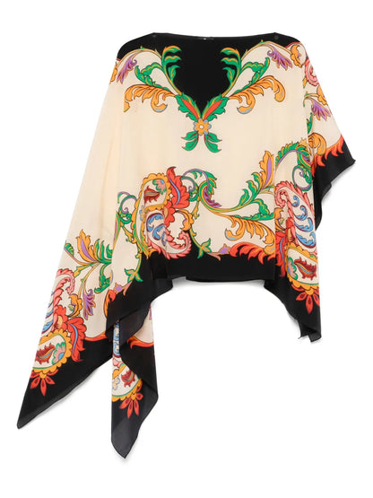 Paisley Poncho
