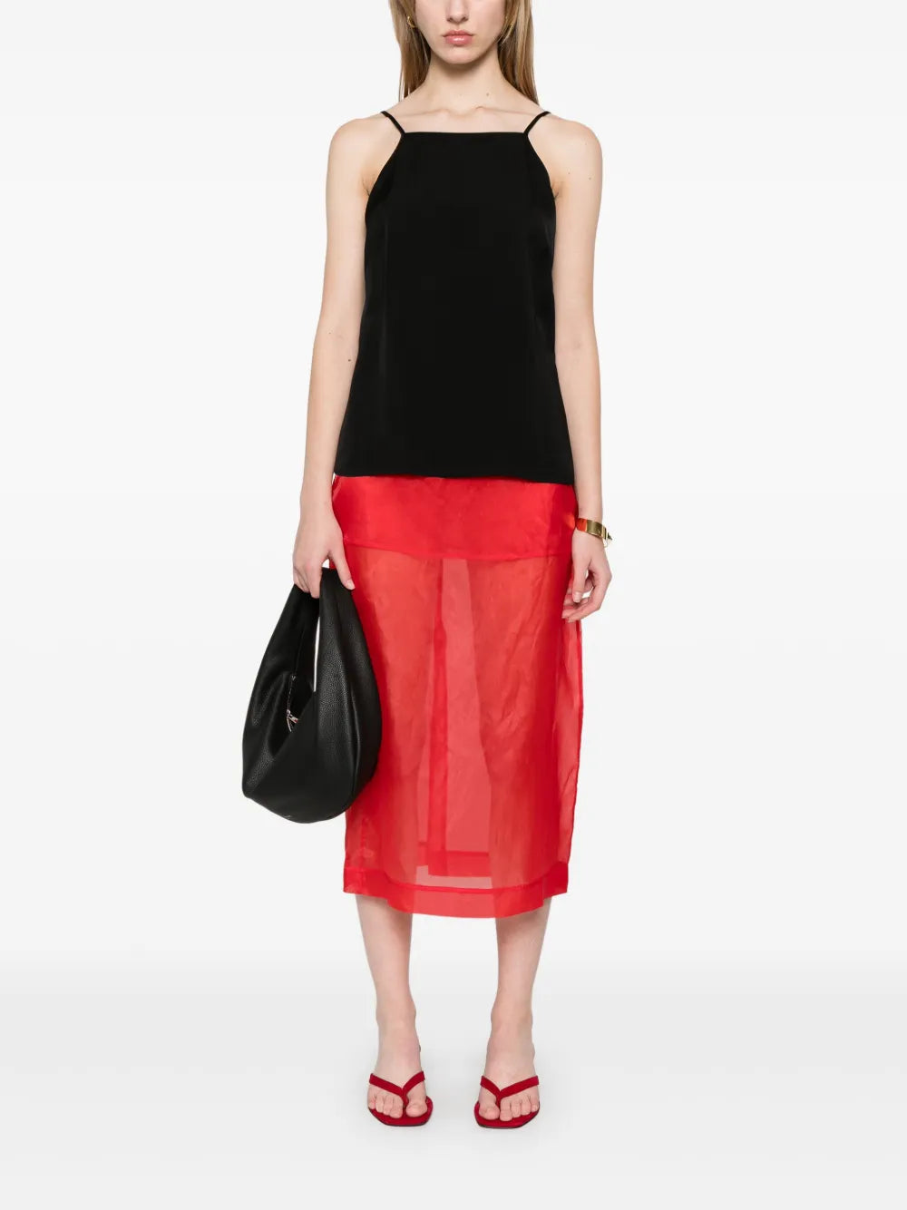 Square-Neck Tank Top