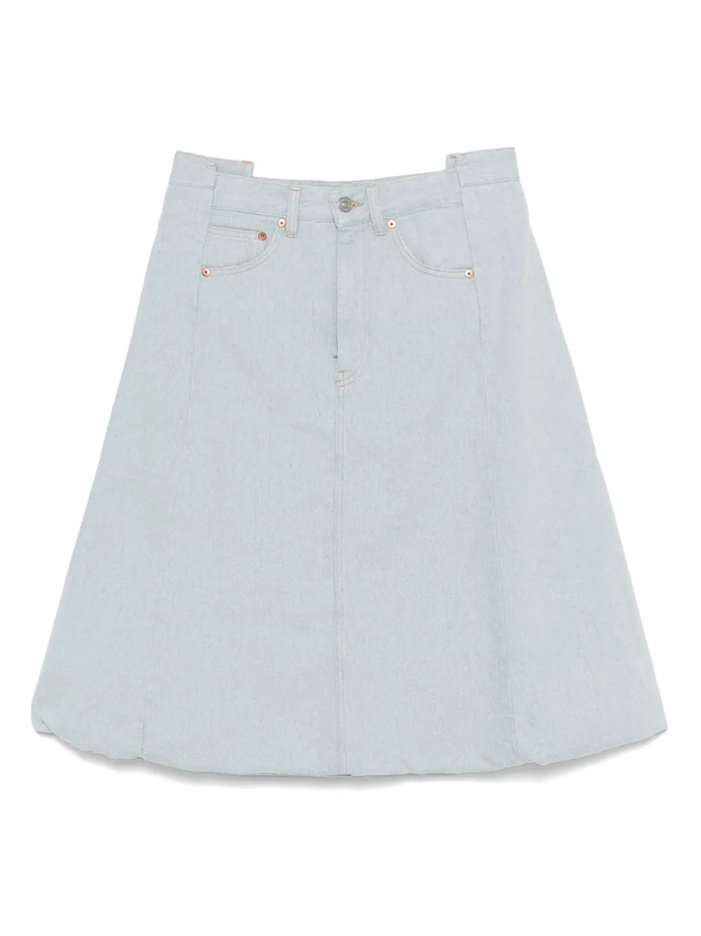 Denim Midi Skirt