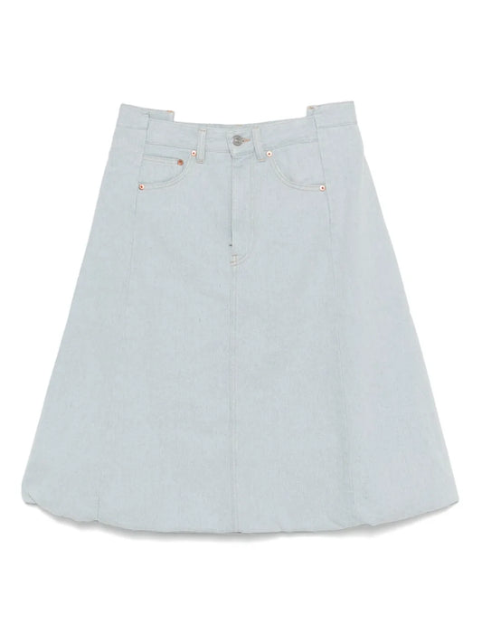 Denim Midi Skirt