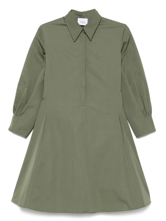 Cotton Poplin Shirt Dress