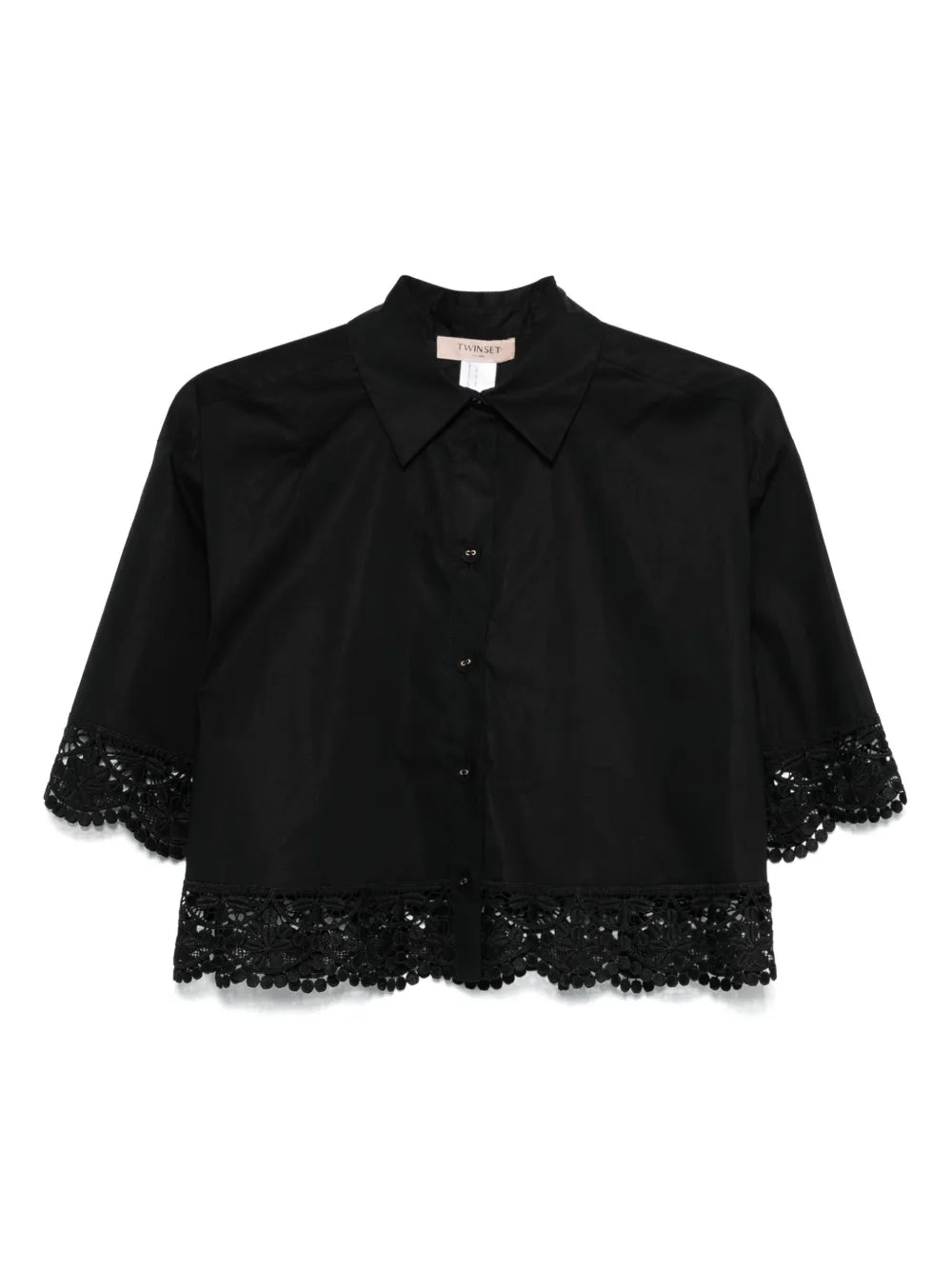 Lace-Trim Shirt