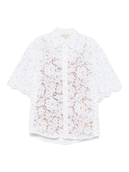 Studded Lace Shirt