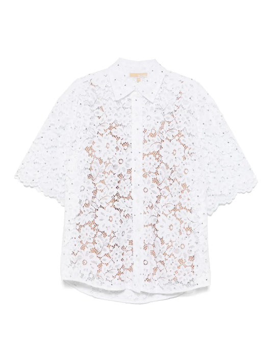 Studded Lace Shirt