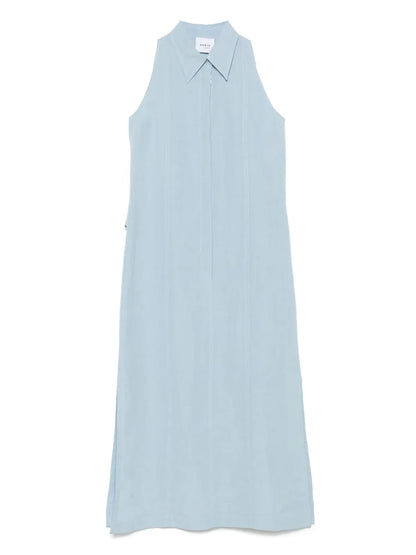 Sleeveless Shirt Dress