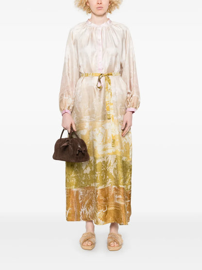 Silk Maxi Dress