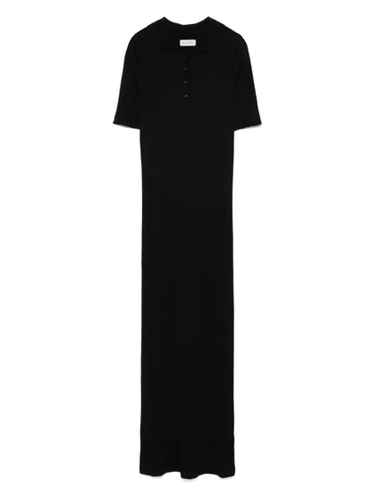 Ribbed-Knit Maxi Dress