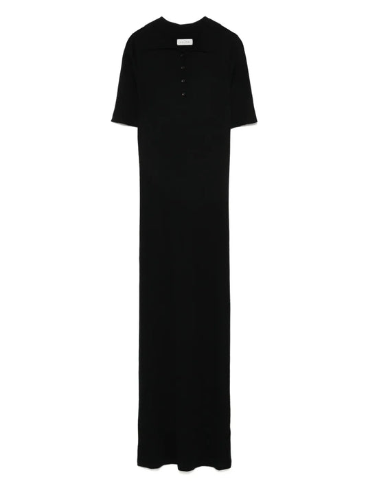 Ribbed-Knit Maxi Dress