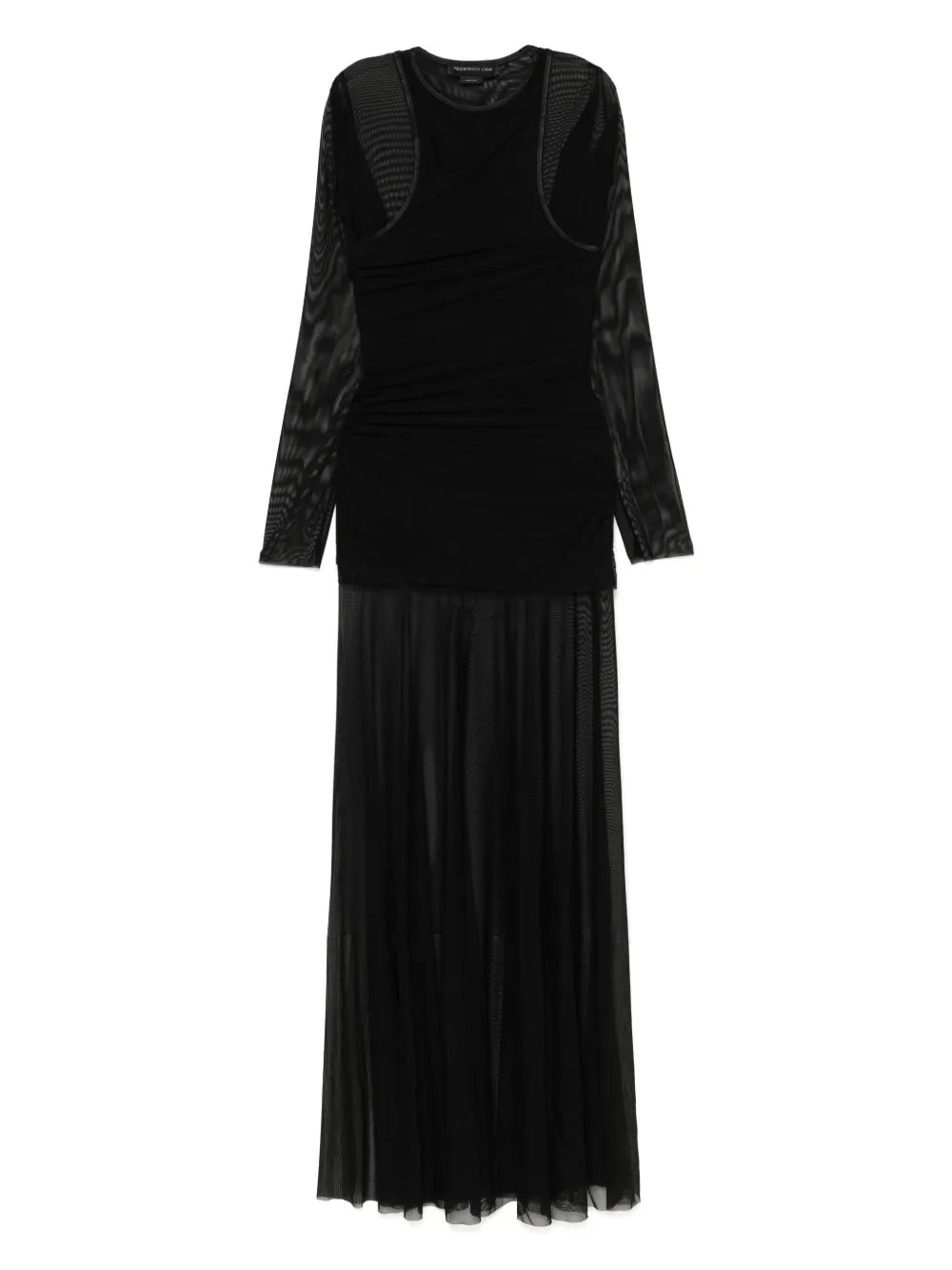 Sheer Layered Dress