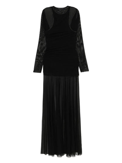 Sheer Layered Dress