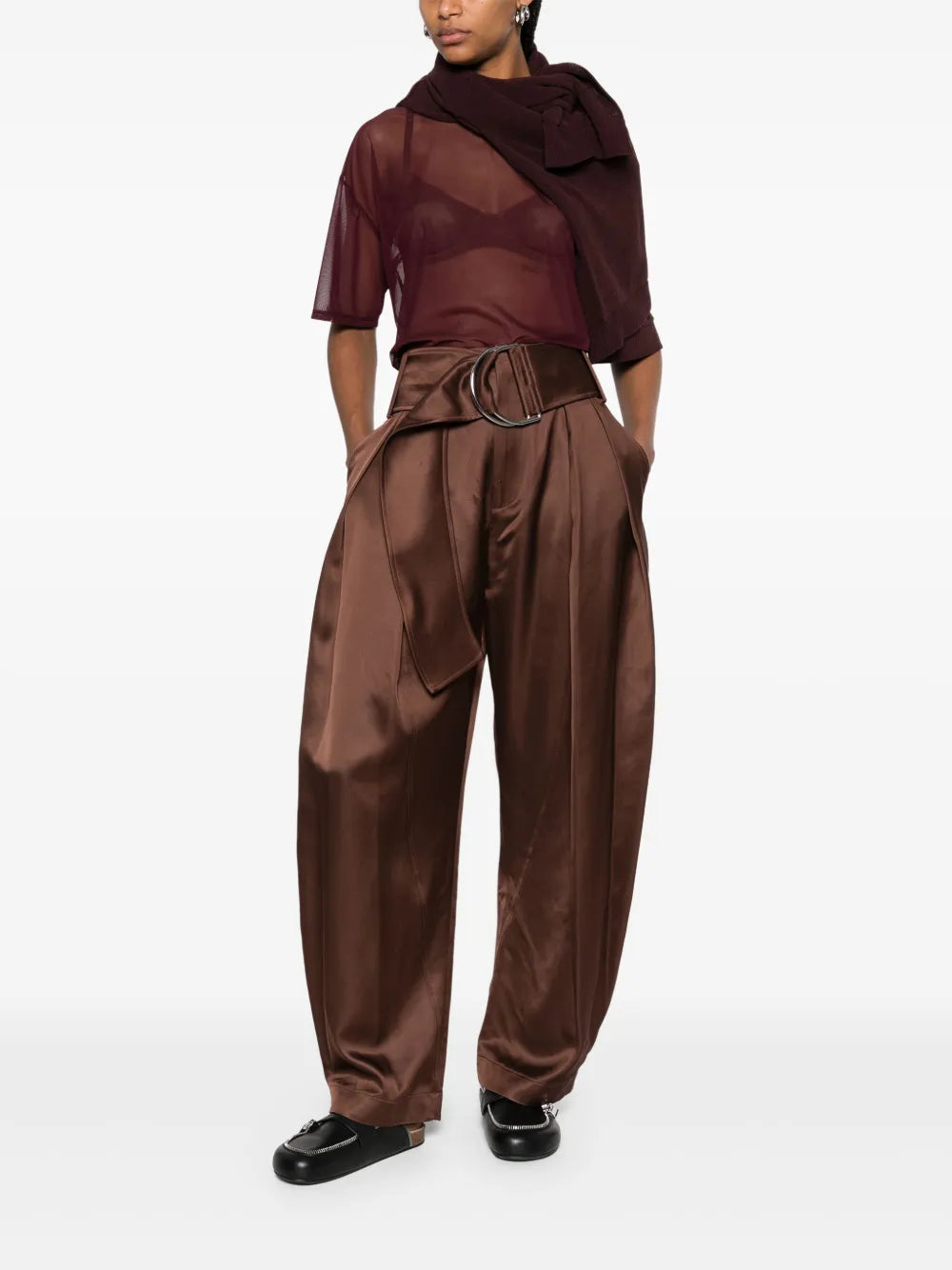 Satin Trousers