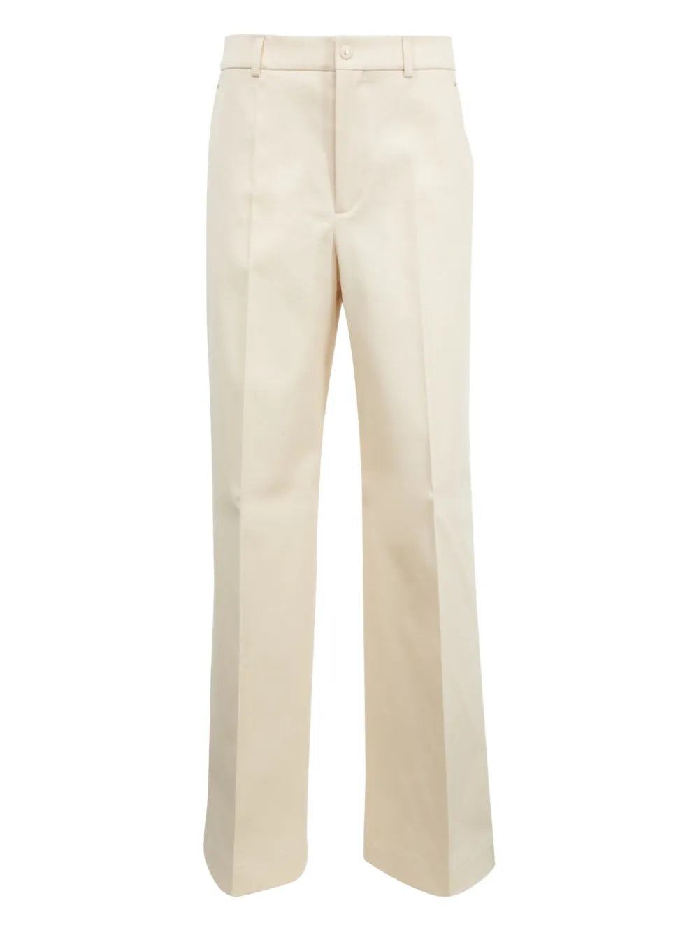 Flat-Front Tailored Trousers