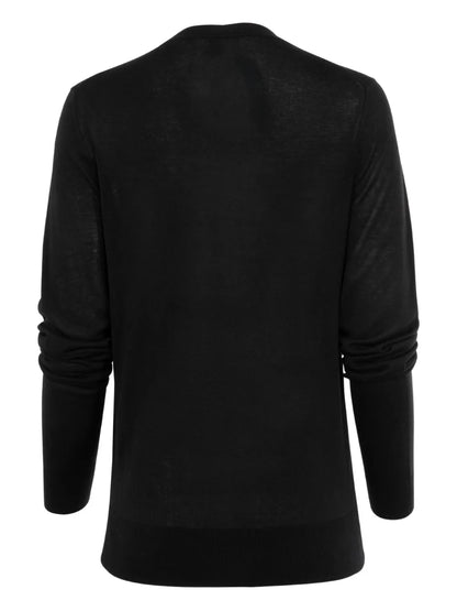 Crew-Neck Long-Sleeve Sweater