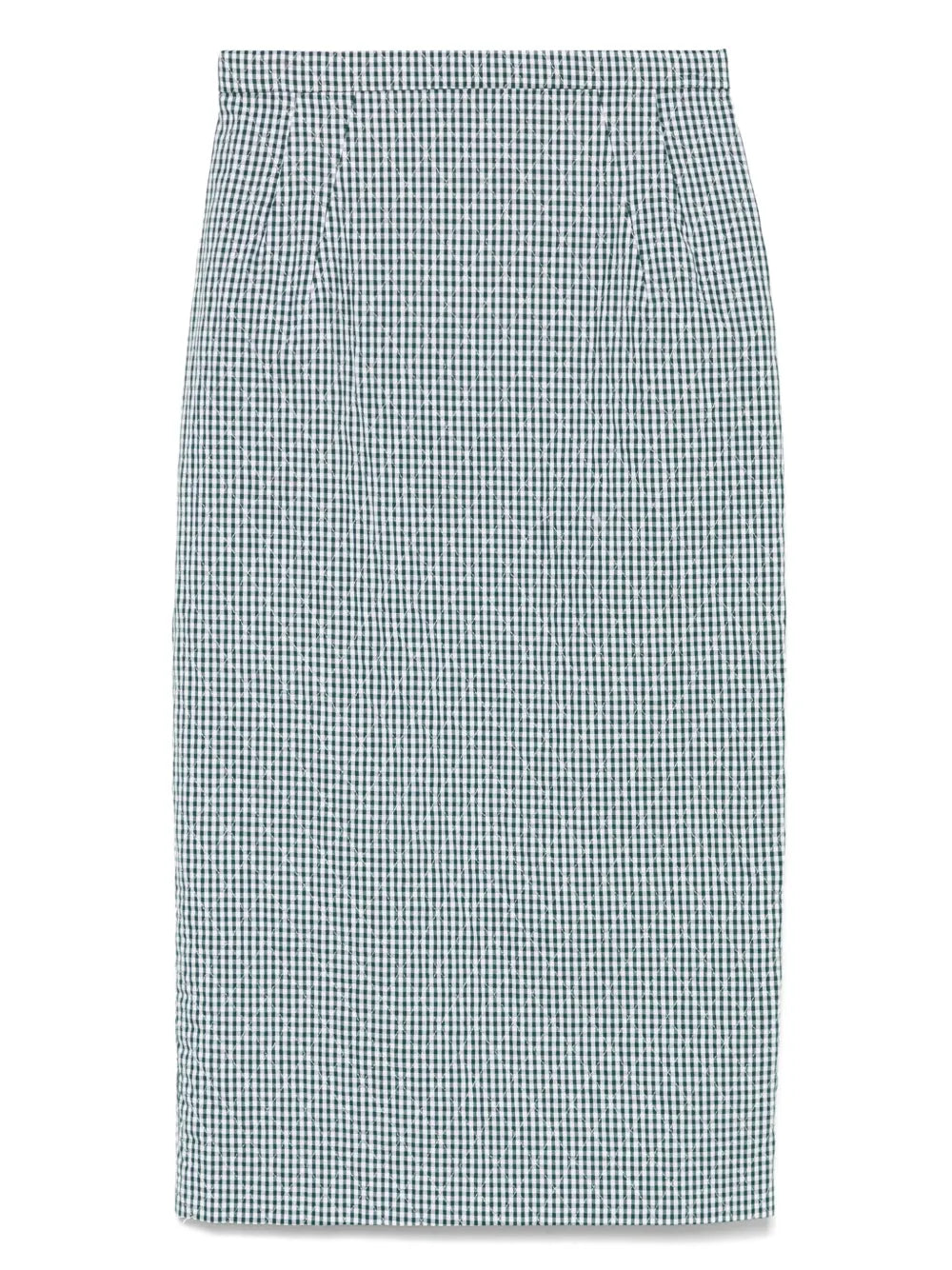 Gingham Midi Skirt
