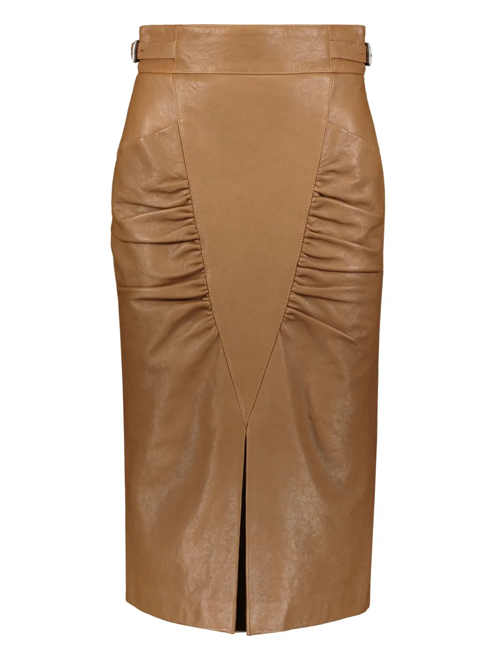 Leather Midi Skirt