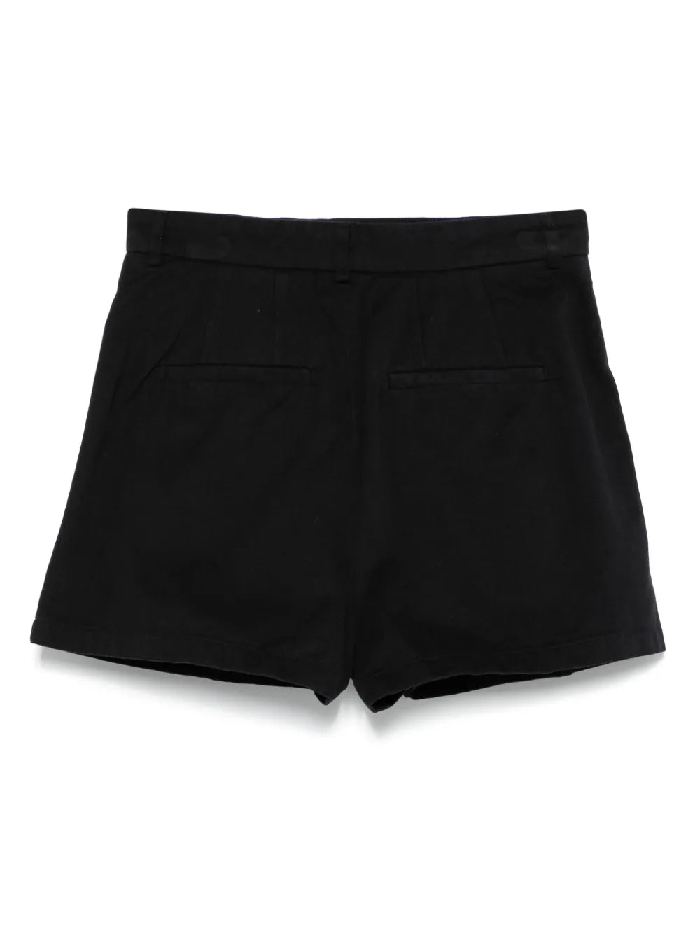 High-Waisted Pleated Shorts