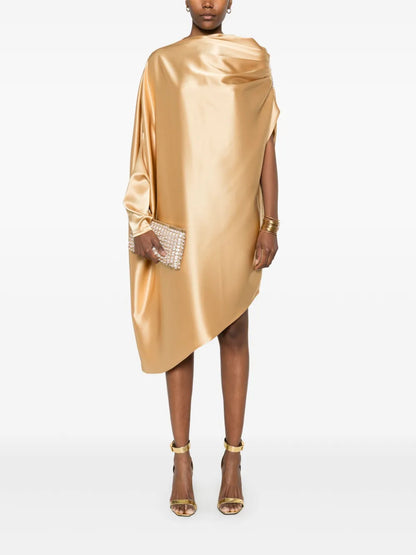 Asymmetric Mini Dress