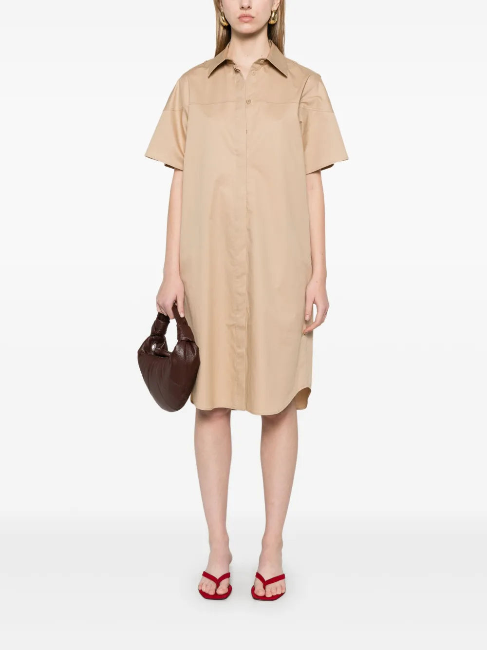Midi Shirt Dress
