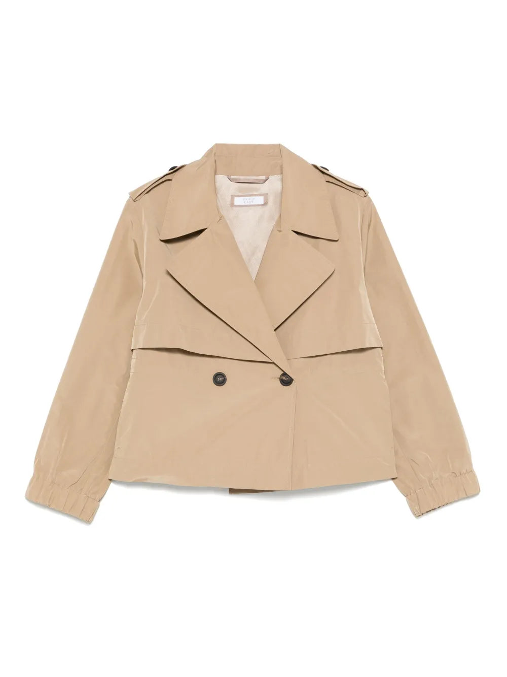 Cropped Trench Jacket