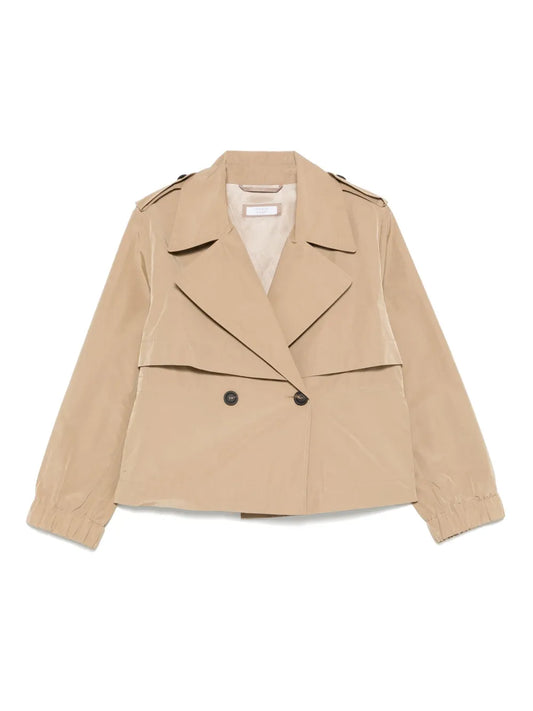 Cropped Trench Jacket
