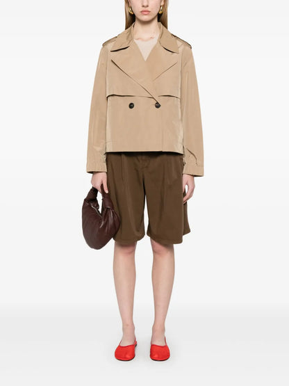 Cropped Trench Jacket