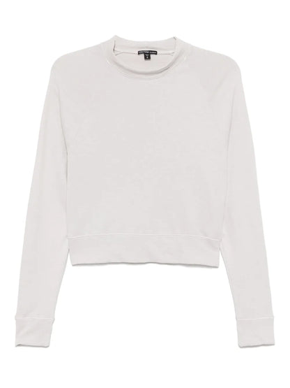 French Terry Cropped T-Shirt