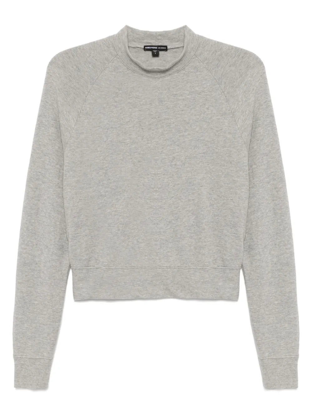 French Terry Cropped T-Shirt