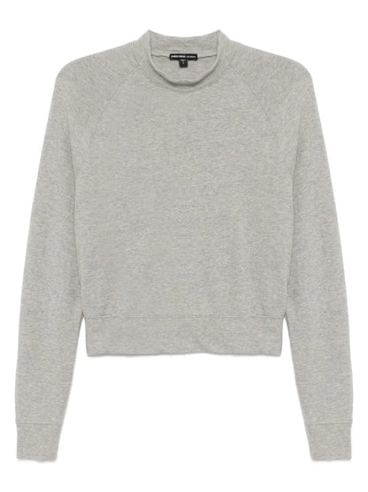 French Terry Cropped T-Shirt