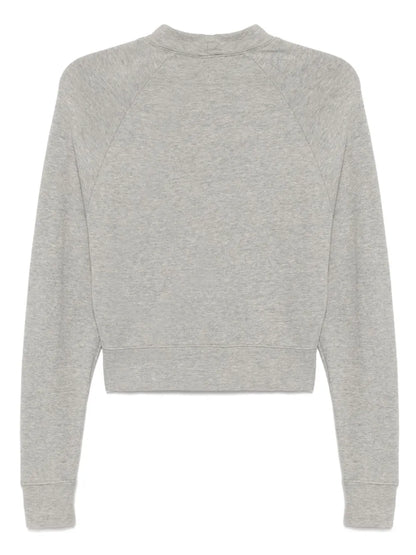 French Terry Cropped T-Shirt