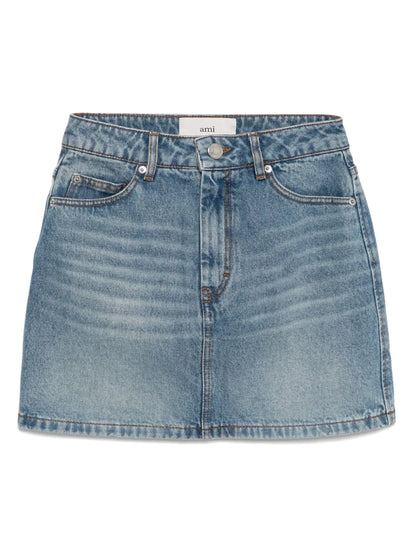 Denim Mini Skirt