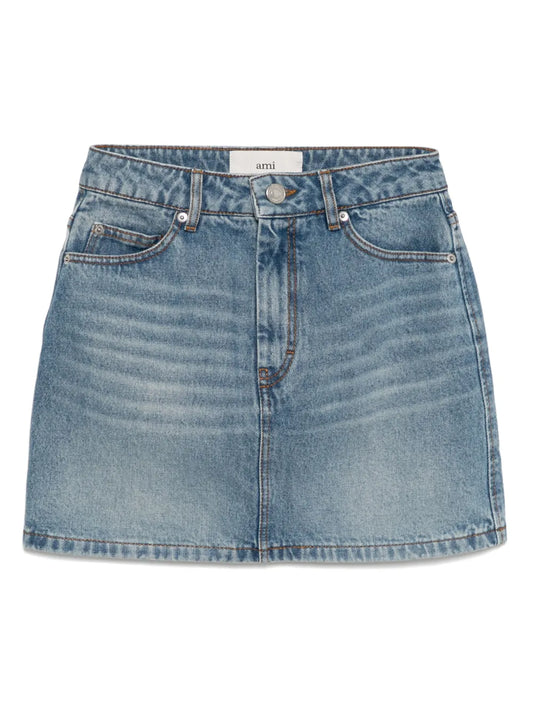 Denim Mini Skirt